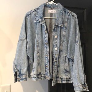 Mango 90s style denim jacket